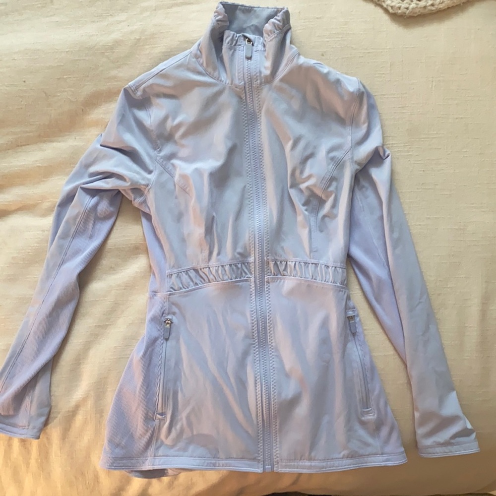 Lululemon jacket. Size 2. Light blue/purple.